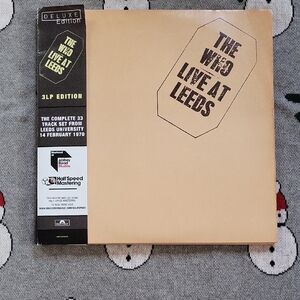 The Who Live at Leeds 1970 Deluxe Edition Vinyl